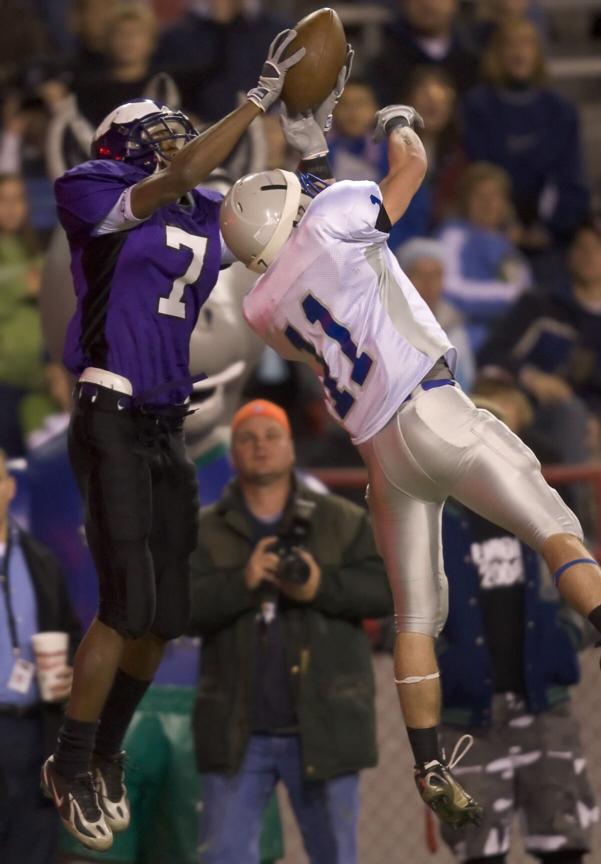 LINCOLN -- at the Class A Championship football game between Millard North High School and Omaha Central High School at the football game at Memorial Stadium in Lincoln, Neb., on November 16, 2007. (Omaha World-Herald photo by Matt Miller)